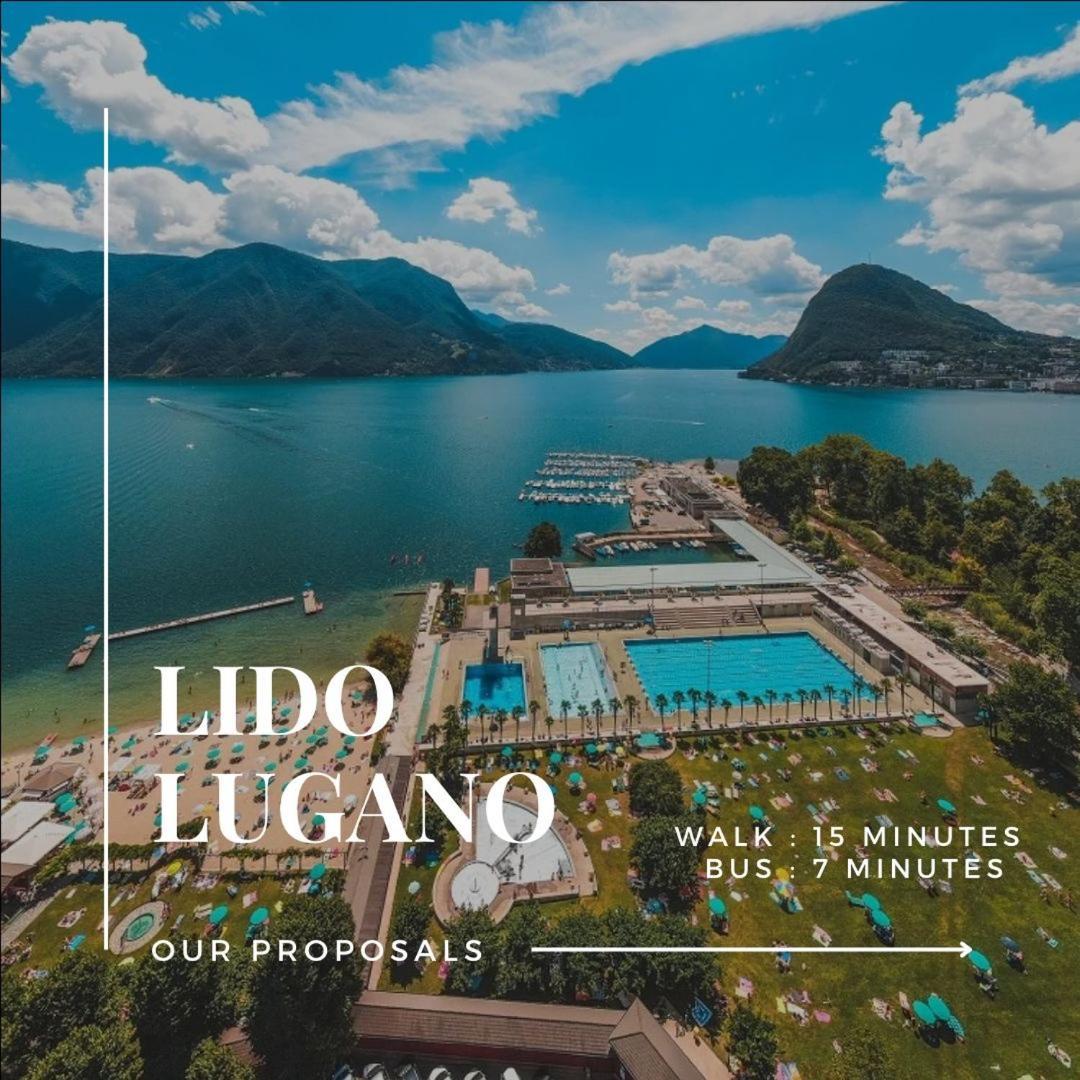 Gotthard House Appartement Lugano Buitenkant foto